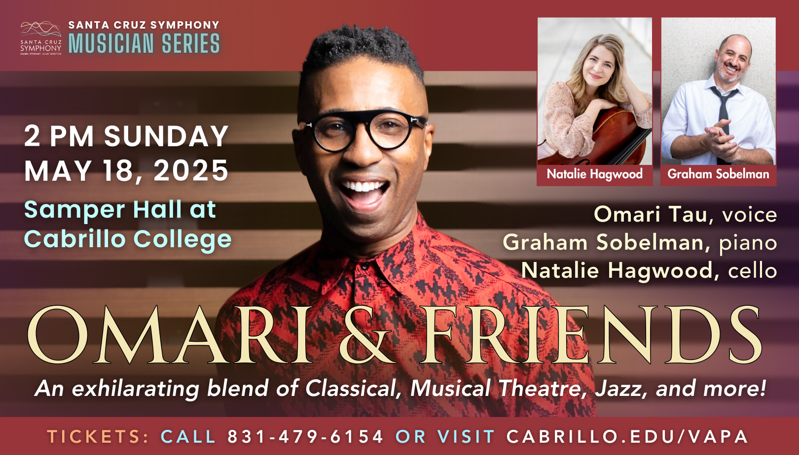 Omari & Friends on May 18: An exhilarating blend of Classical